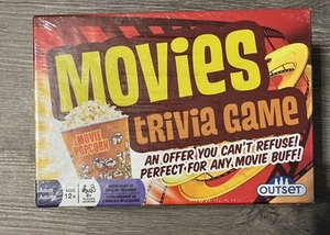 Movies Trivia Game New Sealed Adults 12+ Movie Buffs Game--New-Sealed - Picture 1 of 2