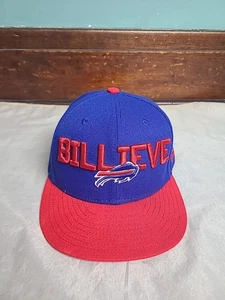 Buffalo Bills New Era 59FIFTY NFL Hat Cap BILLIEVE Size 7 1/4 - Picture 1 of 11