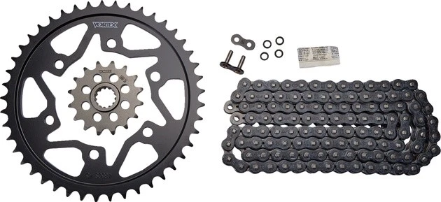 Vortex WSS Warranty Chain & Sprocket Kit fits Yamaha YZF-R6 2006-2016 - Image 1 of 1