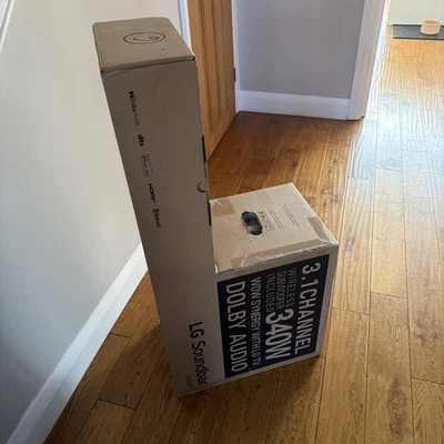 LG 3.1 Channel 340W US60T soundbar With Wireless Subwoofer (Dolby audio) - Image 1 of 3