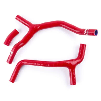 For 2009 2010 2011 2012 Honda CRF450R CRF450F Silicone Radiator Coolant Hose Kit — 第 1/4 张图片