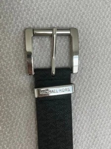 MK Michael Kors Belt Dark Brown Size M Waist 31-37" - Picture 1 of 10