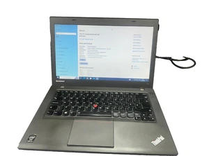Lenovo Thinkpad T440 Core i5-4300U 4GB Ram 240GB SSD Windows 10 Laptop - Picture 1 of 4