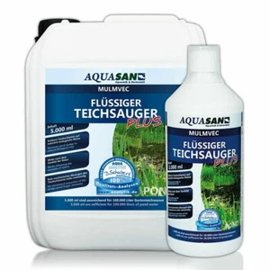 (19,99€/l) AQUASAN Mulmvec Flüssiger Teichsauger, Schlammsauger 1000 ml - Bild 1 von 7