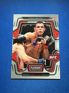 23 Panini Chronicles UFC Playbook Red Parallel Rookie of Caio Borralho #110/199!