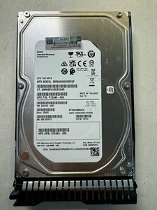 HP P12340-002 MB002000GWWQF 2J2100-065 2TB 7.2K RPM 64MB Cache 6 Gb/s SATA 3.5" - Picture 1 of 7