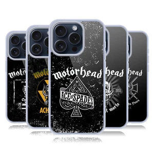 UFFICIALE MOTORHEAD LOGO CUSTODIA COVER MORBIDA IN GEL PER APPLE iPHONE TELEFONI - Imagen 1 de 9