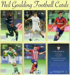 Topps Champions League SHOWCASE 2015-2016 ☆ Football Cards ☆ #1 to 100