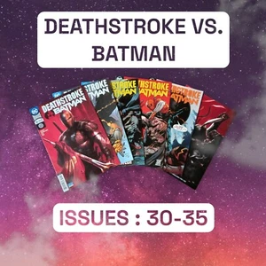 Deathstroke vs Batman #30, 31, 32, 33, 34, 35 Complete Mini Set (2018) DC Comics - Picture 1 of 8
