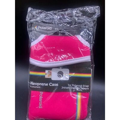 Pink Polaroid Neoprene Pouch (For Snap Instant Digital Print Camera) - Image 1 of 2