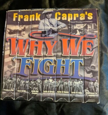 Frank Capra's World War II Why We Fight VHS Collector 7 Series Box Set  - Image 1 of 4