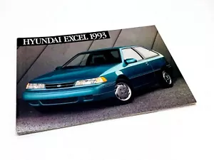 Hyundai Excel 1993 folleto - Imagen 1 de 1
