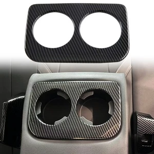 For Subaru Crosstrek GU 2024 ABS Car Rear Seat Water Cup Holder Cover Trim 1pc - Foto 1 di 9