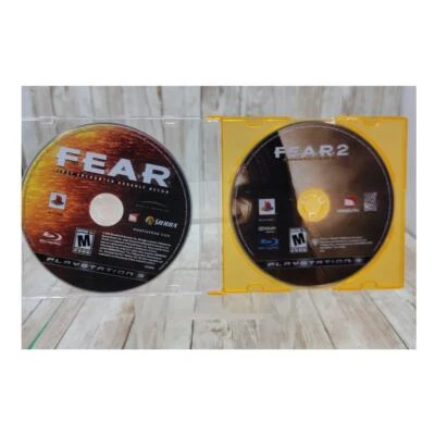 F.E.A.R. First Encounter Assault Recon & F.E.A.R. 2 Project Origin PS3 Disc Only - Image 1 of 4
