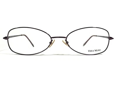 Monturas para gafas Vera Wang V43 CD púrpura redondo borde completo 54-18-140 Foto 1 de 4