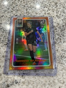2023 Donruss FIFA Women's World Cup Hannah Wilkinson Orange Parallel #/49