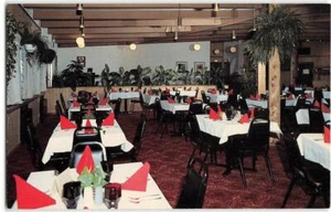 Joplin, MO TRAVEL INN MOTEL restaurante italiano ruta 66 años 60 postal rara - Imagen 1 de 2