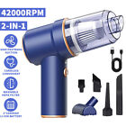 120w 3 In 1 Upgrade Car Vacuum Cleaner Air Blower Wireless Handheld Rechargeable