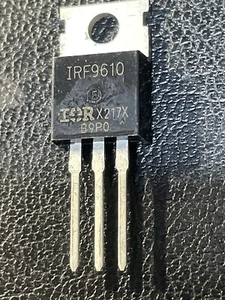 2pezzi IRF9610 Vishay Transistor p-mosfet 200v 1.75a 20w TO220AB - Foto 1 di 1