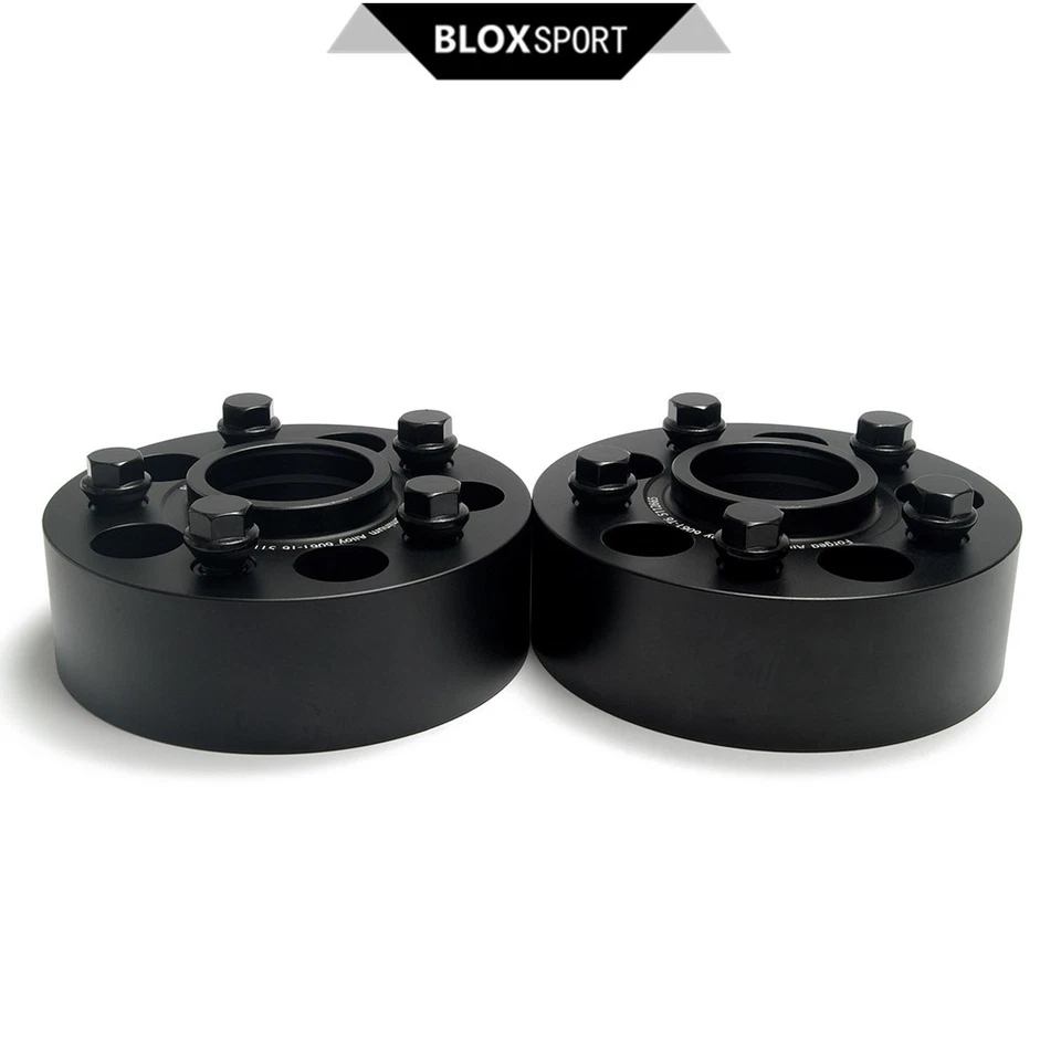 2x 50mm 5 Hole Hub Wheel Spacers 5x112 for Mercedes Benz GL 350d, GL 450, GL 550 - Image 1 of 4