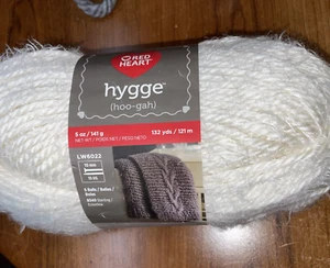 Red Heart Yarn - HYGGE - # 8406 Pearl - 5oz / 141g / 132yd / 121m - Picture 1 of 6