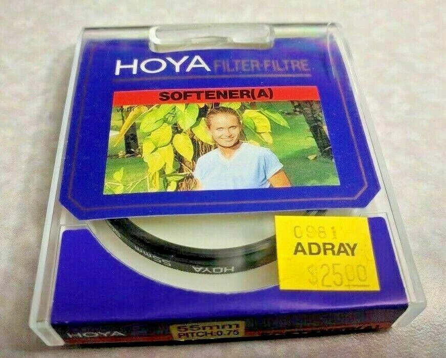 55mm Hoya Softener A Focus Lens filter Japan Portrait-s 55 mm Soft Focus Softer - Image 1 of 3