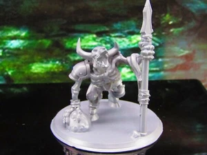 Untote Skelett Minotaurus D Mini Miniatur Modell Figur Figur 28mm/32mm Scale - Bild 1 von 6