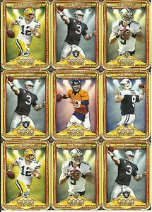  Topps Football 2013 - Club de 4000 yardas - Lote de 9 - Rodgers - Manning - Brees  - Imagen 1 de 1