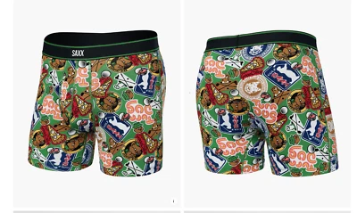 Calzoncillo boxer Saxx Daytripper - Estampado Gopher It - Mediano - Nuevo con etiquetas Foto 1 de 3