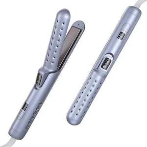 Plancha para rizar cabello 360° con flujo de aire, rizador y plancha de cabello 2 en 1 para todo tipo - Imagen 1 de 8