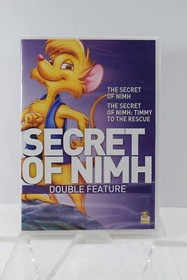Double Feature: The Secret of Nimh 1 & 2  (DVD, 1982, 1998) Sealed New Movie - Image 1 of 4