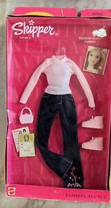 Skipper Weekend Plans Fashion Avenue Outfit Accessories 2000 Mattel