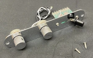 Genuine Fender Squier Tele CONTROL PLATE w/Knobs/ LARGE POTS Telecaster Affinity - Picture 1 of 12