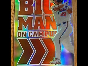 2022 Prizm Draft Picks Baseball Big Man on Campus #BMC-MW Max Wagner Silver