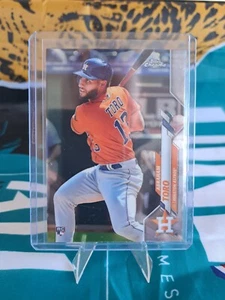 2020 TOPPS Chrome Rookie Abraham Toro Card #56 Houston Astros Baseball - Picture 1 of 2