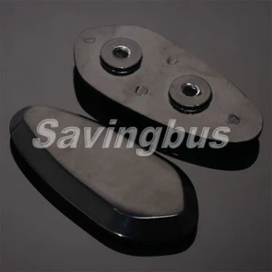 2x Motorcycle Mirror Block Off Base Plates for Yamaha YZF-R1 2002 2003 2004 2006 - Picture 1 of 5