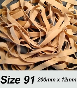 Größe 91 Riesen Gummibänder - 200 mm x 12 mm - massiv klobig dick größte - Bild 1 von 6