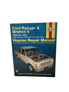 Ford Ranger & Bronco II 1983-1992 Repair Manual Haynes 36070 Paperback GOOD - Picture 1 of 12