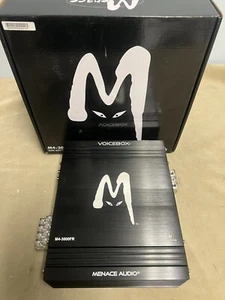 Menace Audio M4-3000FR Quality 3000 Watt 4-Channel Amplifier - Must See Amp! - Picture 1 of 6