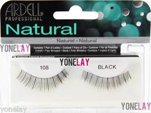 1 Pair ARDELL 108 False Eyelashes Fake Eye Lashes Invisibands Fashion Short Lash - Picture 1 of 1