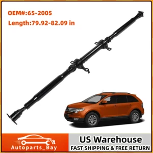 3 PCS Rear Driveshaft Prop Shaft For 2007 2008 Ford Edge & Lincoln MKX 3.5L AWD - Picture 1 of 8