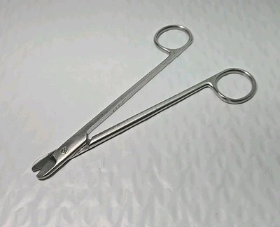 W. LORENZ 01-0323 Smith Wire Cutting Scissors Straight GERMANY Stainless - 6.25" - Image 1 of 4