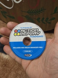 NINTENDO WII ACTION REPLAY POWERSAVES PC DATA DISC + MAX MEDIA MANAGER PRO - Bild 1 von 1