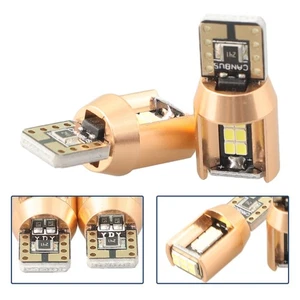 Premium LED License Plate Light Bulbs 6000K White Improved Visibility - Picture 1 of 12