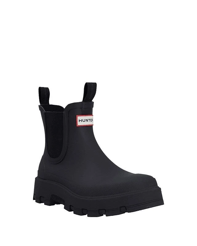 HUNTER Damen Gummistiefel Diana – Wasserdicht, Neopren-Obermaterial, Schnürbar – Stylischer Regenstiefel