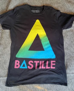Bastille Doom Days Tour Part 1 2019 T-Shirt in Black 100% Cotton Size M Medium - Picture 1 of 4