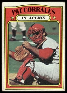 1972 Topps Pat Corrales #706 Cincinnati Reds - Free Shipping - Picture 1 of 2