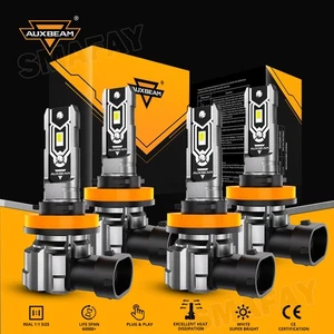 For Nissan Pathfinder 2017-2025 AUXBEAM H11 H11 LED Headlight Hi-Low Beam 6500K - Picture 1 of 12