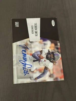 2018 Sage Hit Autographs Black #A-73 TREMON SMITH Auto Signed ROOKIE RC (Read) - Image 1 of 2