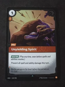 Riftbound Unyielding Spirit - Foil - 145/298 - Origins English - Mint - Picture 1 of 3